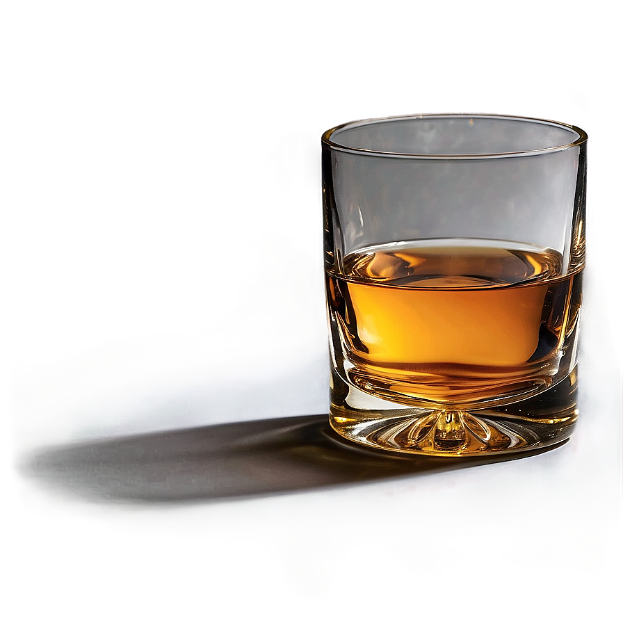 Whiskey Glass Silhouette Png 06132024 PNG image