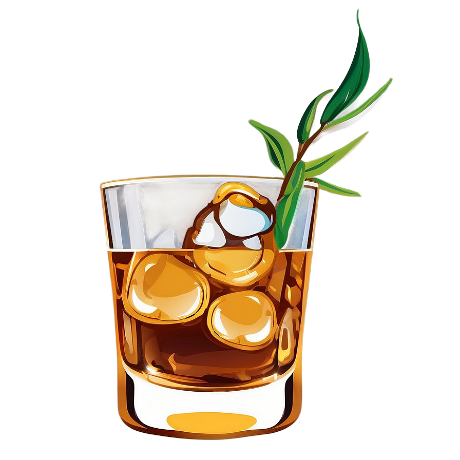 Whiskey Glass Silhouette Png Nxb PNG image