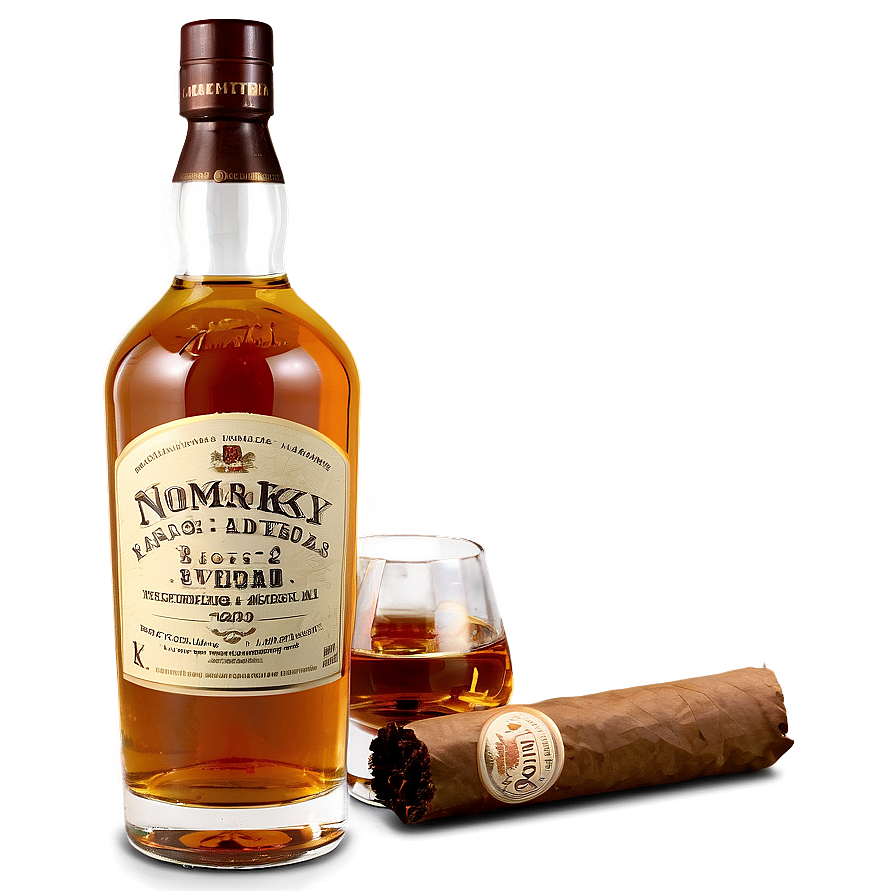 Whisky And Cigar Png 06262024 PNG image