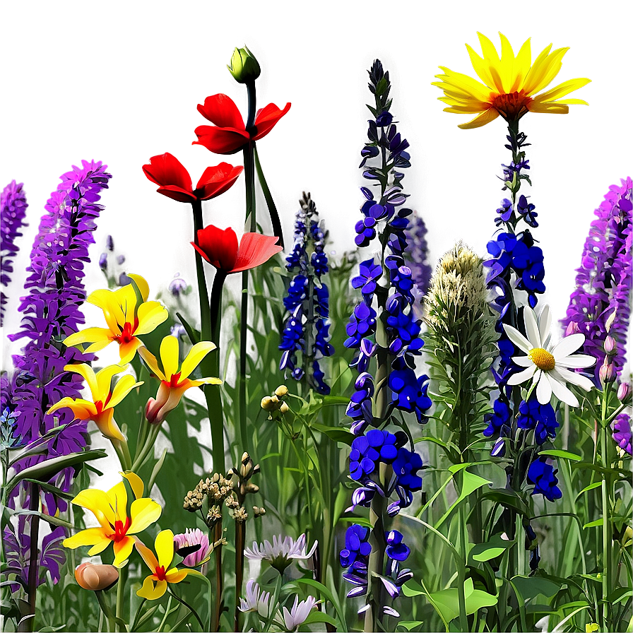 Whispering Wildflowers Png 06202024 PNG image