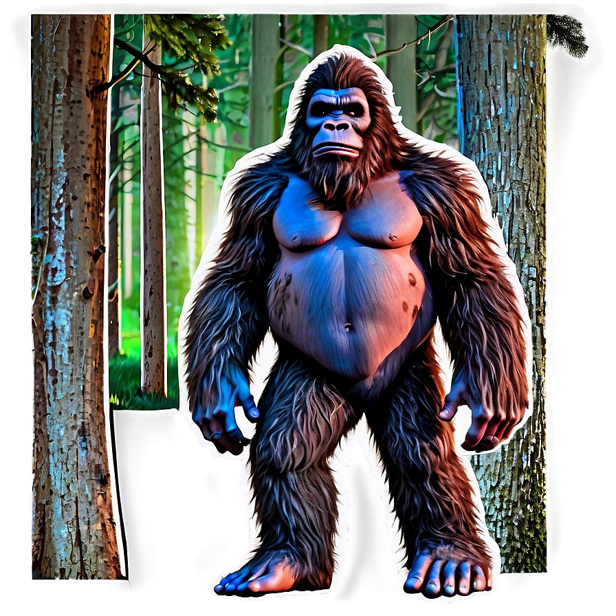 Whispering Woods Bigfoot Png Gpc PNG image