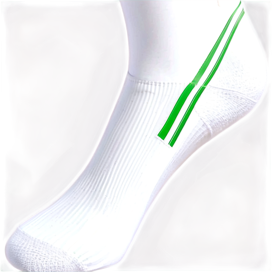 White Ankle Socks Png 06272024 PNG image