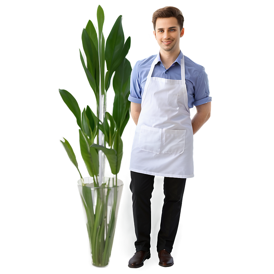 White Apron Png 05252024 PNG image