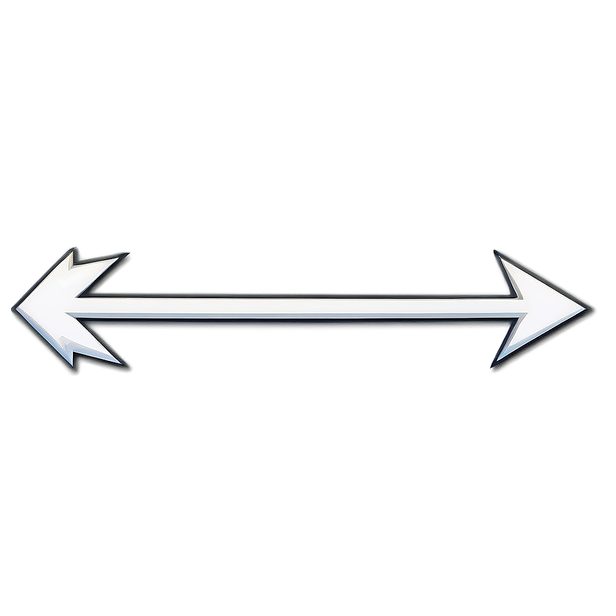 White Arrow Design Png 57 PNG image