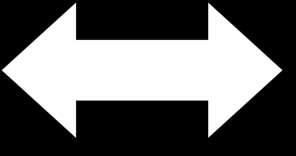 White Arrow Graphic PNG image