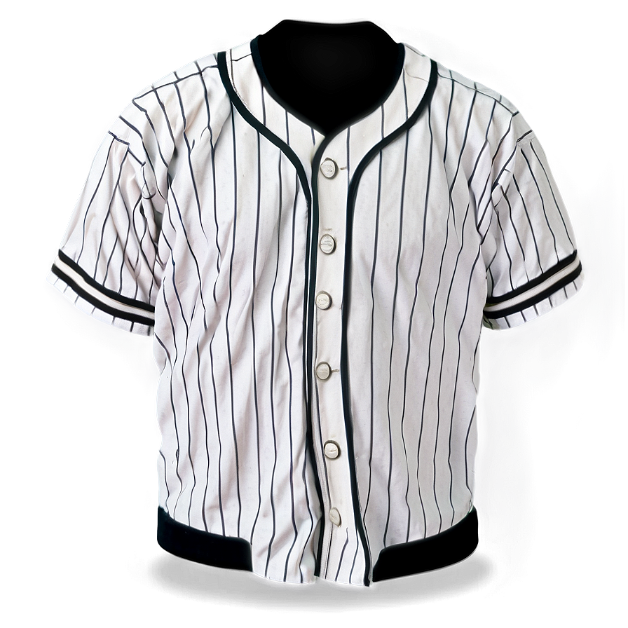 White Baseball Jersey Png 68 PNG image