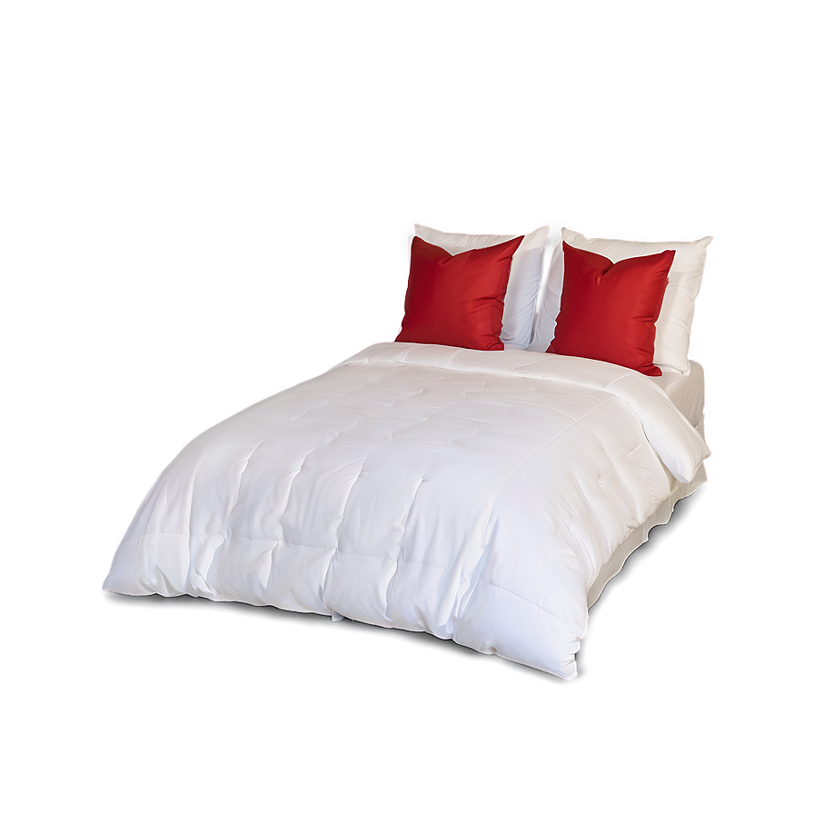 White Bedding Essentials Png 06262024 PNG image