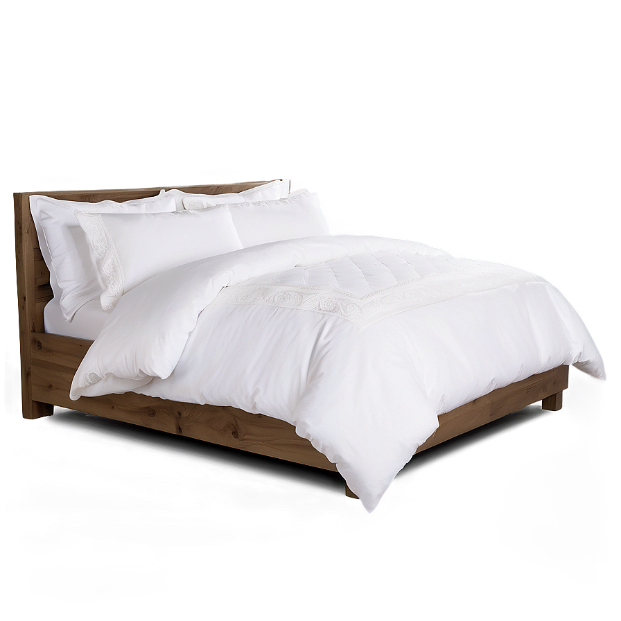 White Bedding Essentials Png Ekh PNG image