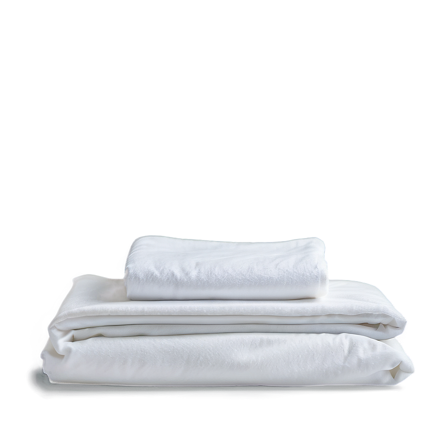 White Blanket For Bed Png 48 PNG image