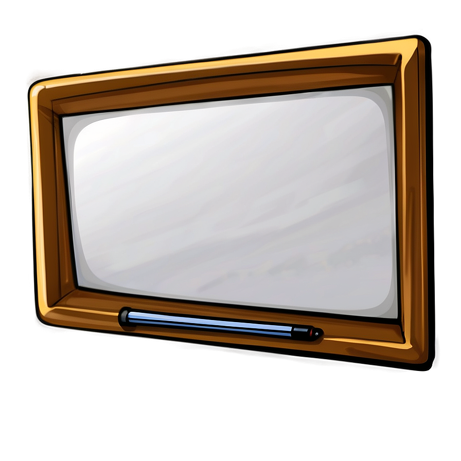 White Board Clipart Png 06132024 PNG image