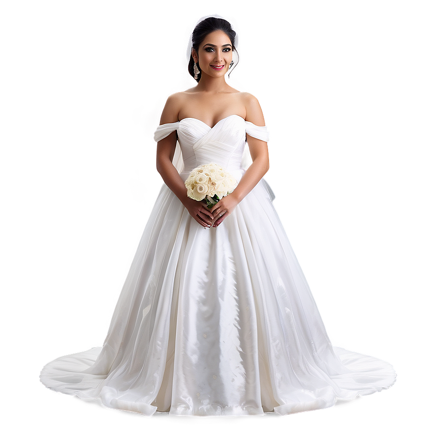 White Bridal Dress Dream Png 6 PNG image