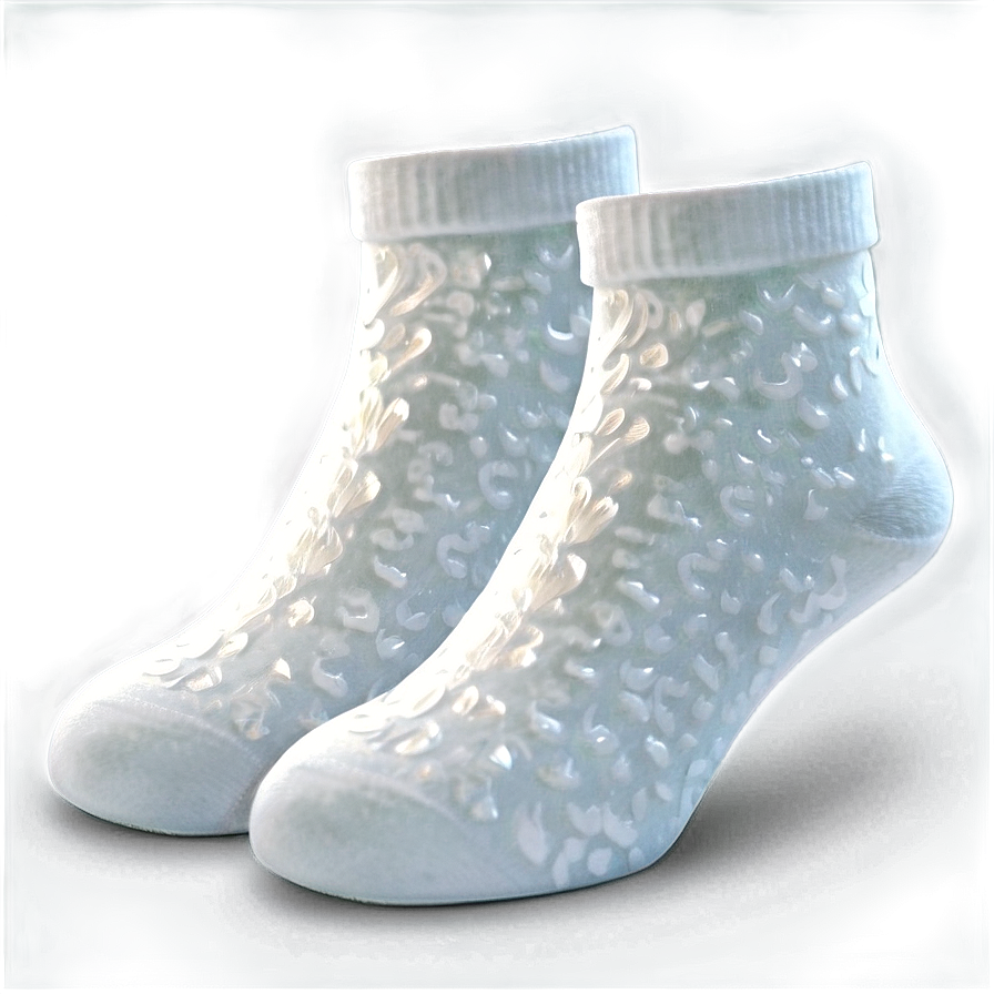 White Bridal Socks Png Kyo47 PNG image