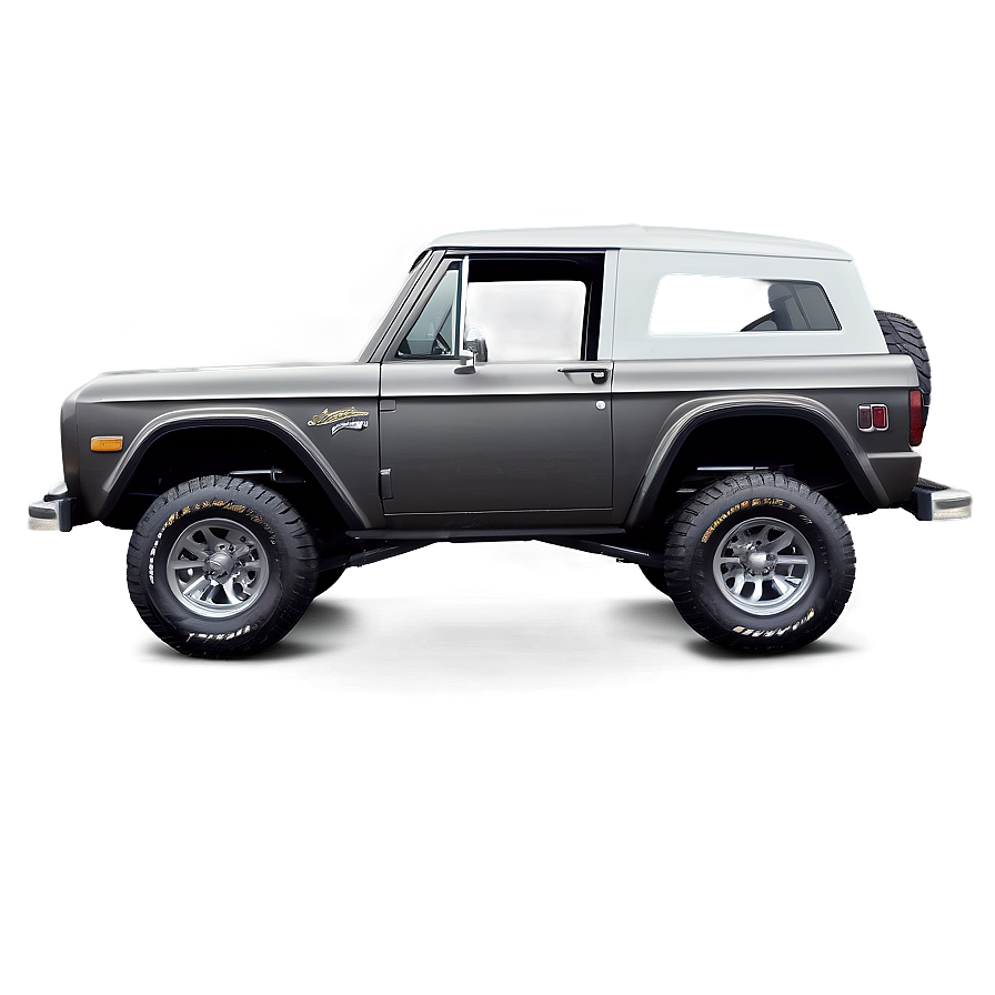 White Bronco Png 06252024 PNG image