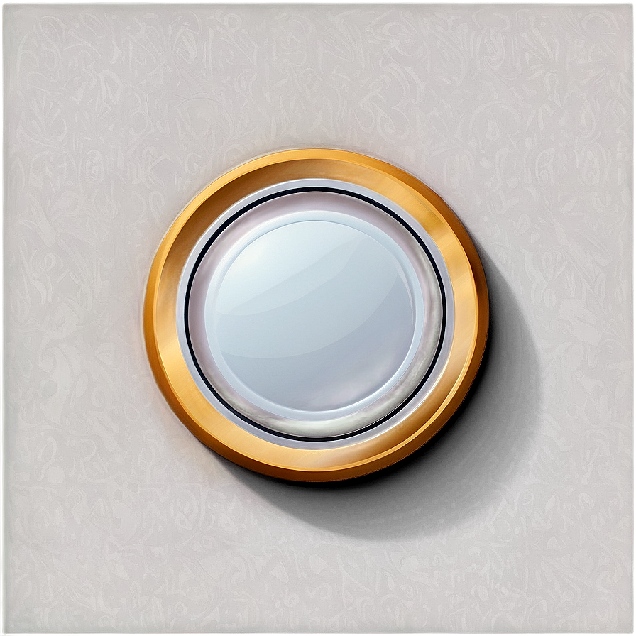 White Button For Designers Png Cdt26 PNG image