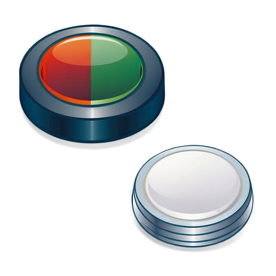 White Button Vector Png Sut PNG image