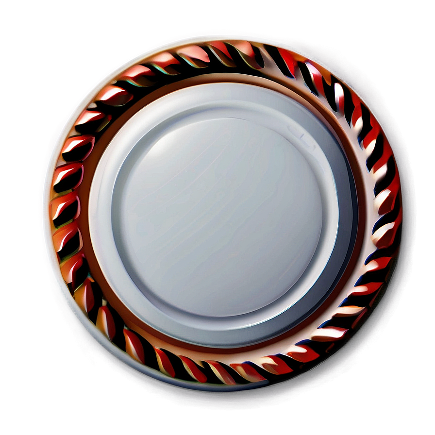 White Button With Border Png 06272024 PNG image