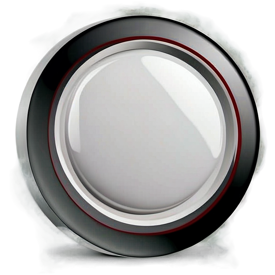 White Button With Gloss Effect Png 89 PNG image