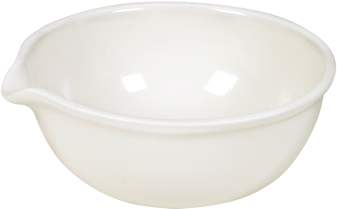 White Ceramic Mixing Bowl PNG image