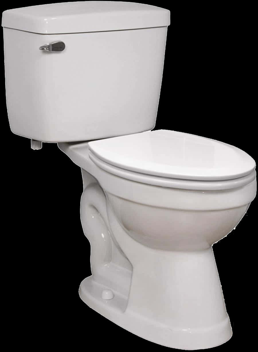 White Ceramic Toilet PNG image