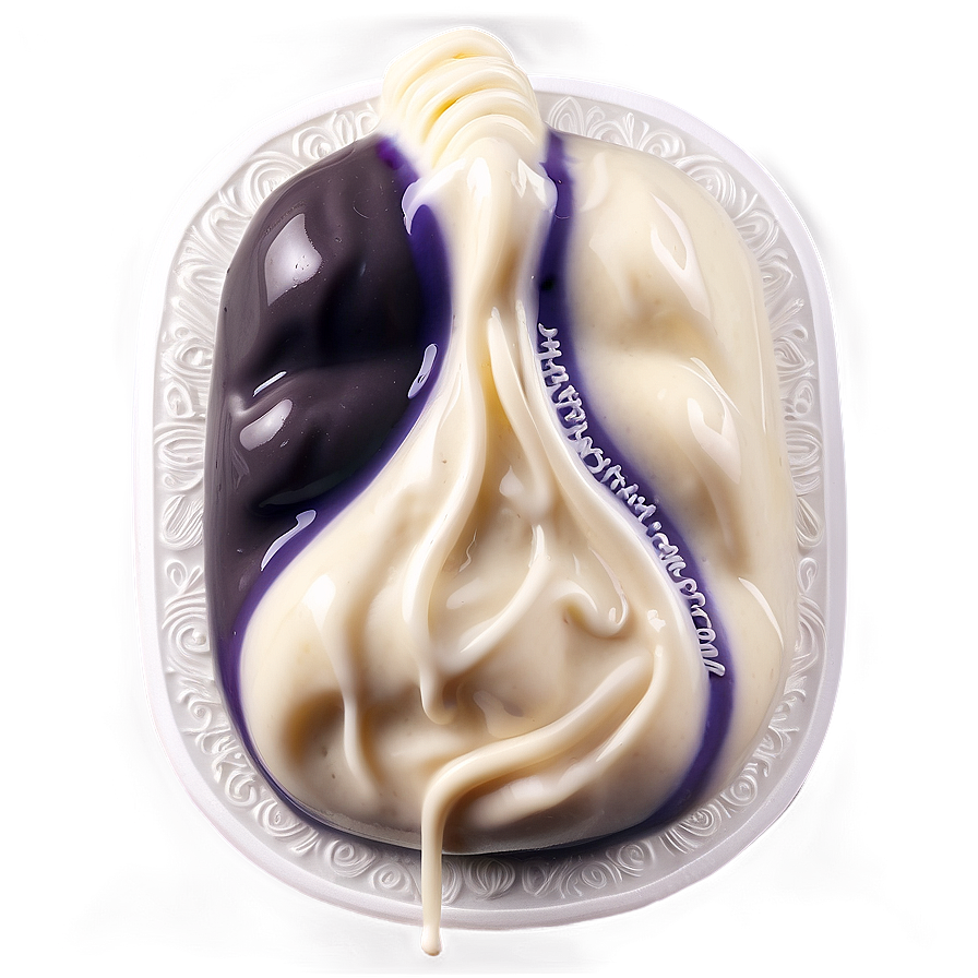 White Chocolate Drizzle Png 06272024 PNG image