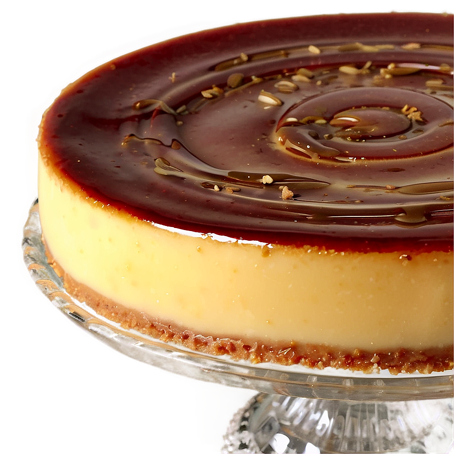 White Chocolate Flan Recipe Png 06132024 PNG image