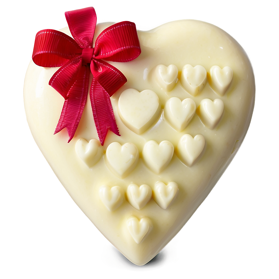 White Chocolate Heart Png Qjq20 PNG image