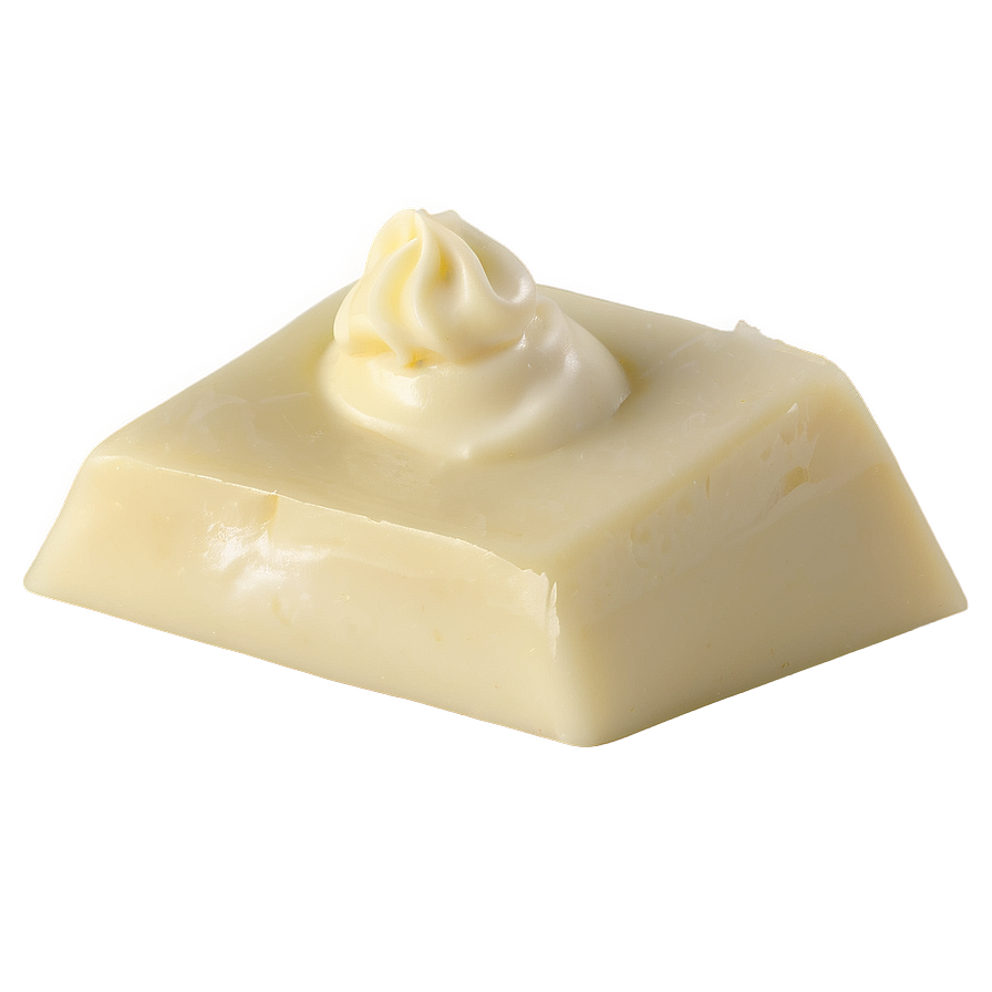 White Chocolate Piece Png 06272024 PNG image