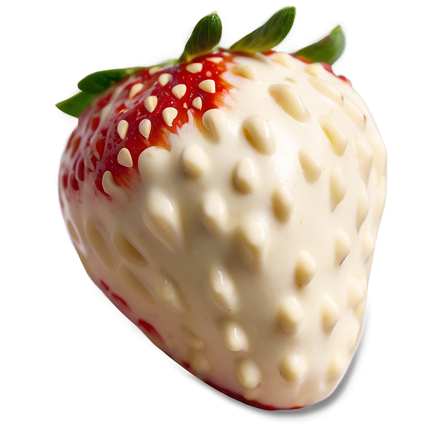 White Chocolate Strawberry Png Mhv35 PNG image