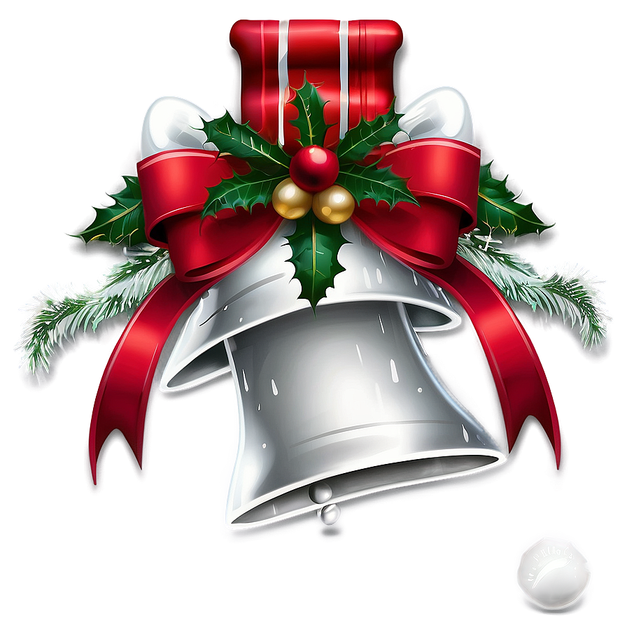 White Christmas Bells Png Lby73 PNG image