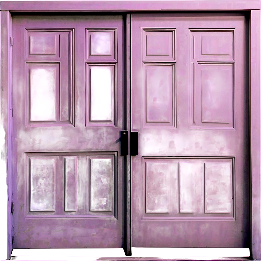 White Closed Door Graphic Png 06292024 PNG image