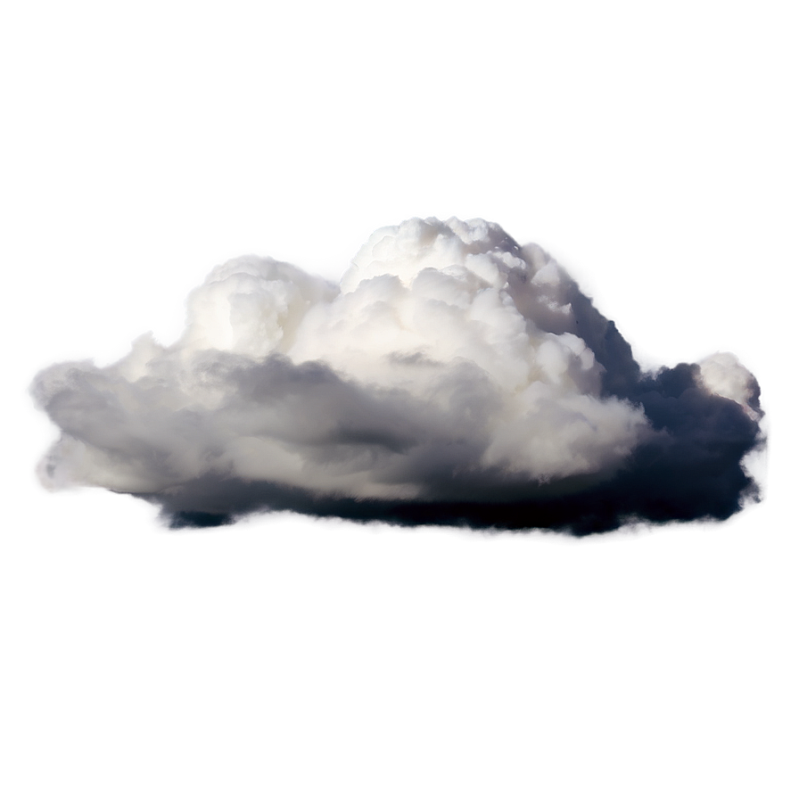 White Cloud B PNG image