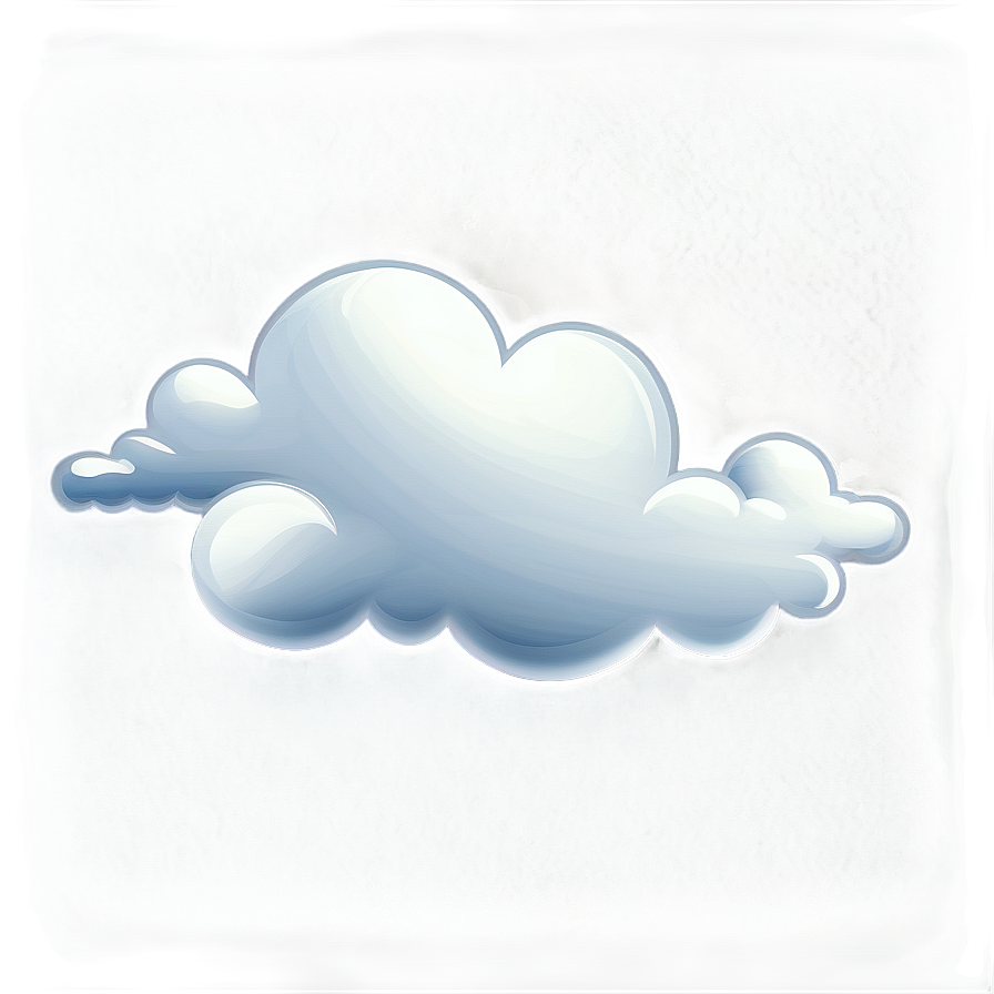 White Cloud Emblem Png 87 PNG image