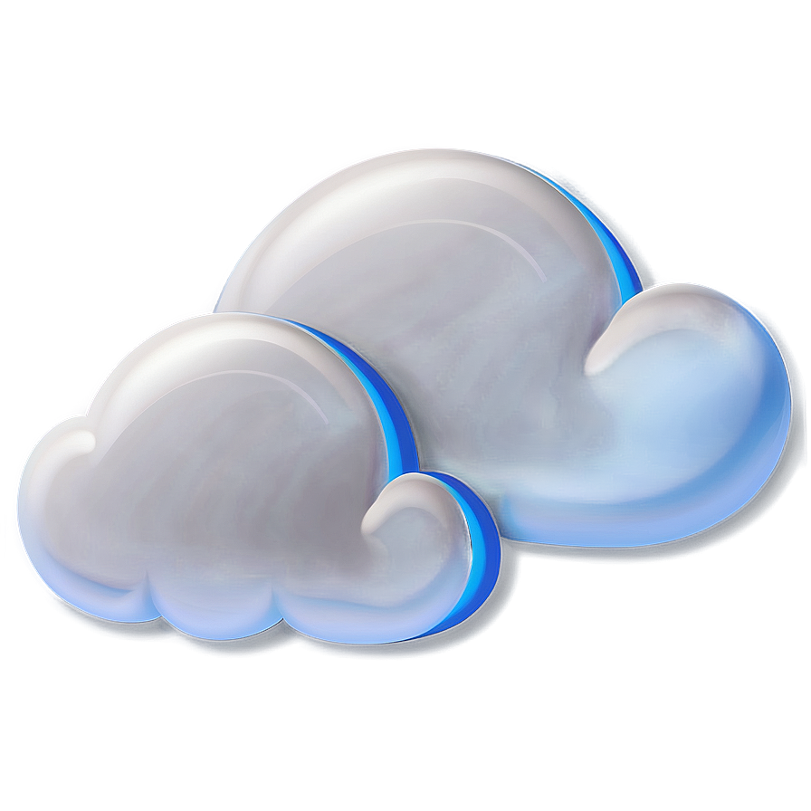 White Cloud Icon Png 89 PNG image