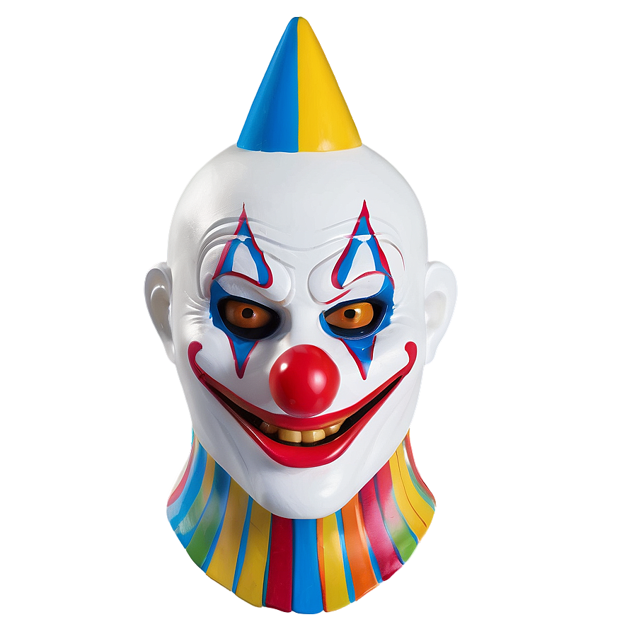 White Clown Mask Png Fri PNG image