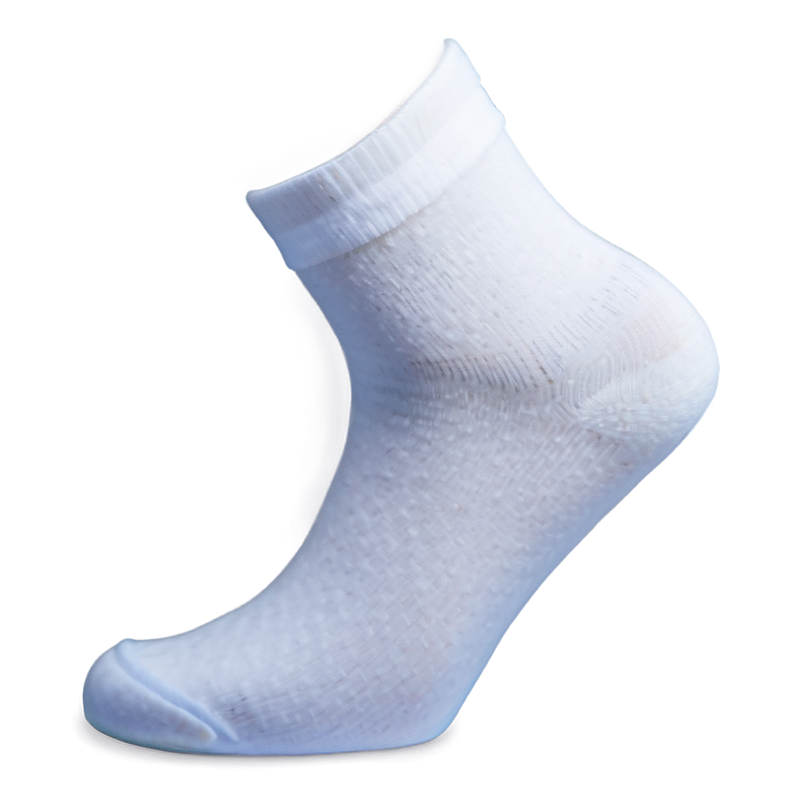 White Cotton Socks Png 06272024 PNG image