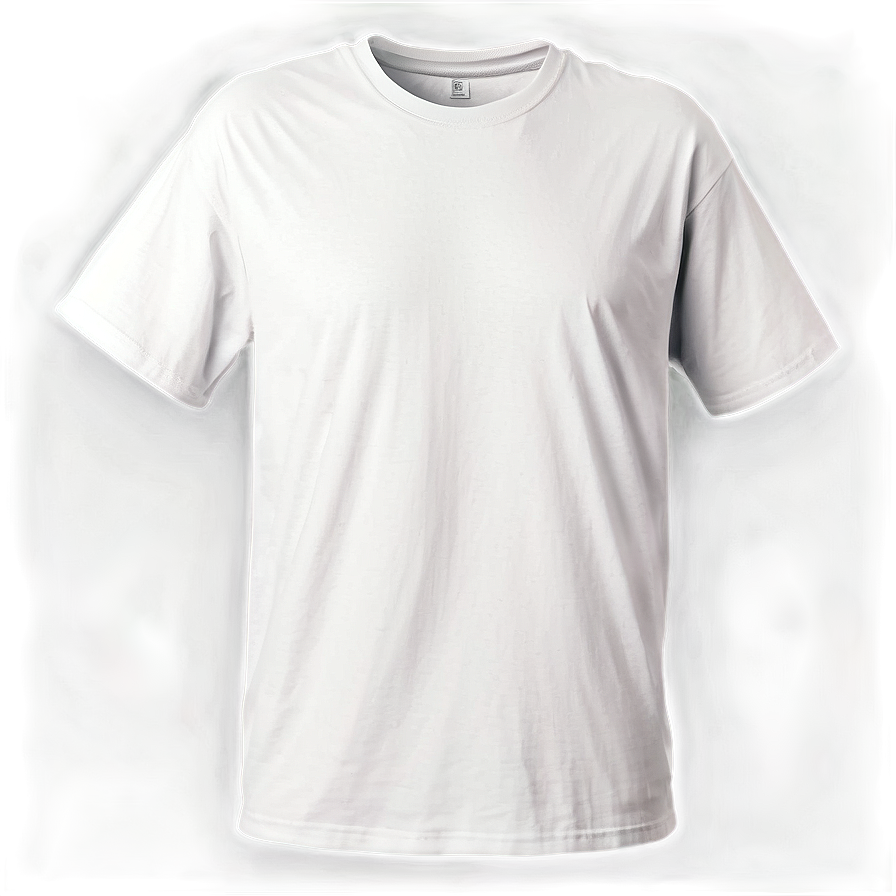 White Cotton Tee Png 06272024 PNG image