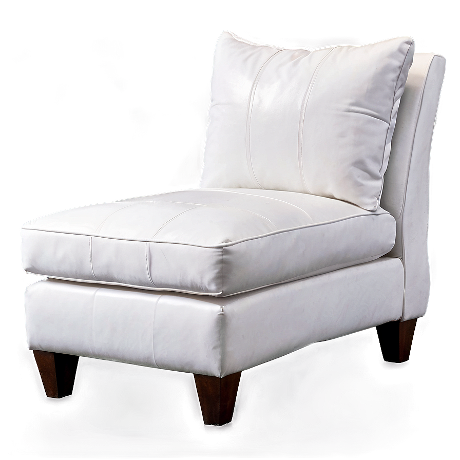 White Couch With Ottoman Png 30 PNG image