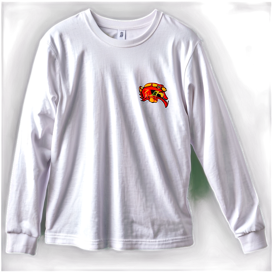 White Crew Neck T-shirt Png Tqp24 PNG image