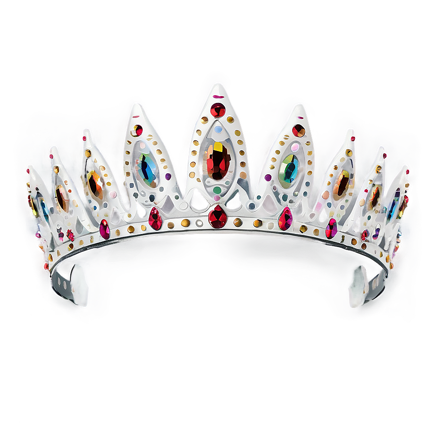 White Crown Decoration Png Mst PNG image