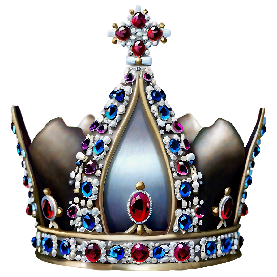 White Crown For Coronation Png 06252024 PNG image