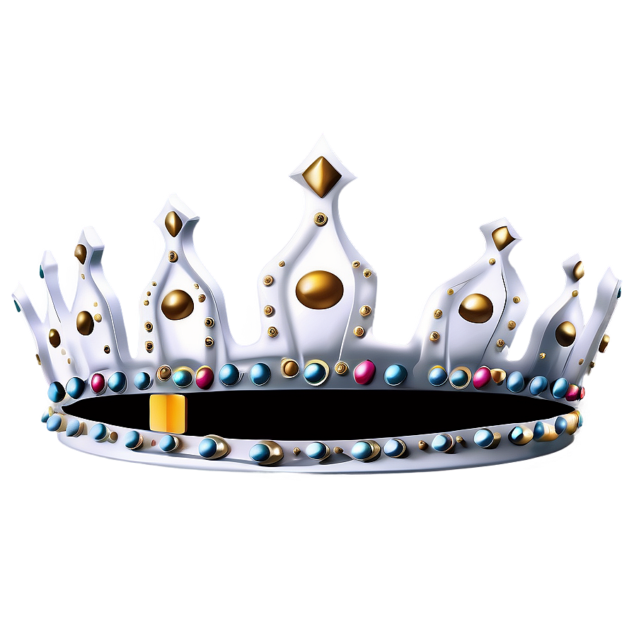 White Crown For King Png Xqc61 PNG image