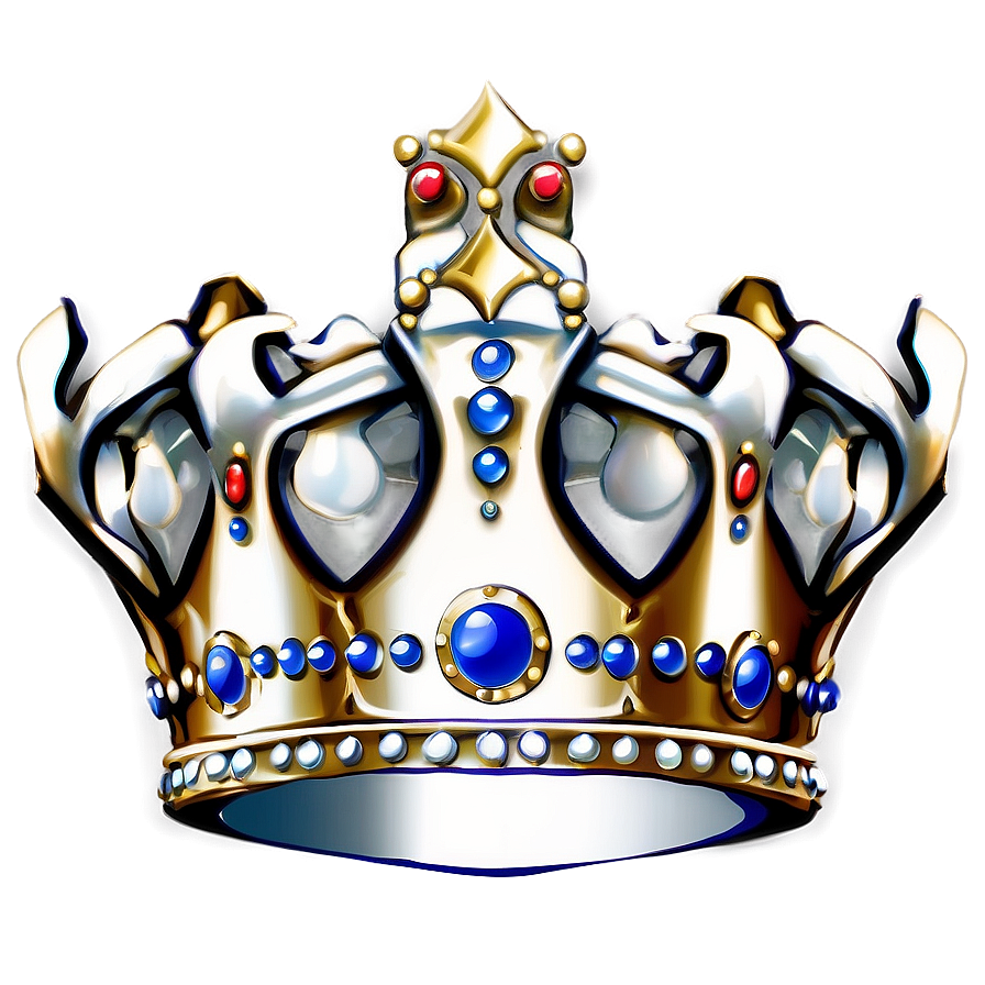White Crown For Logo Png 7 PNG image