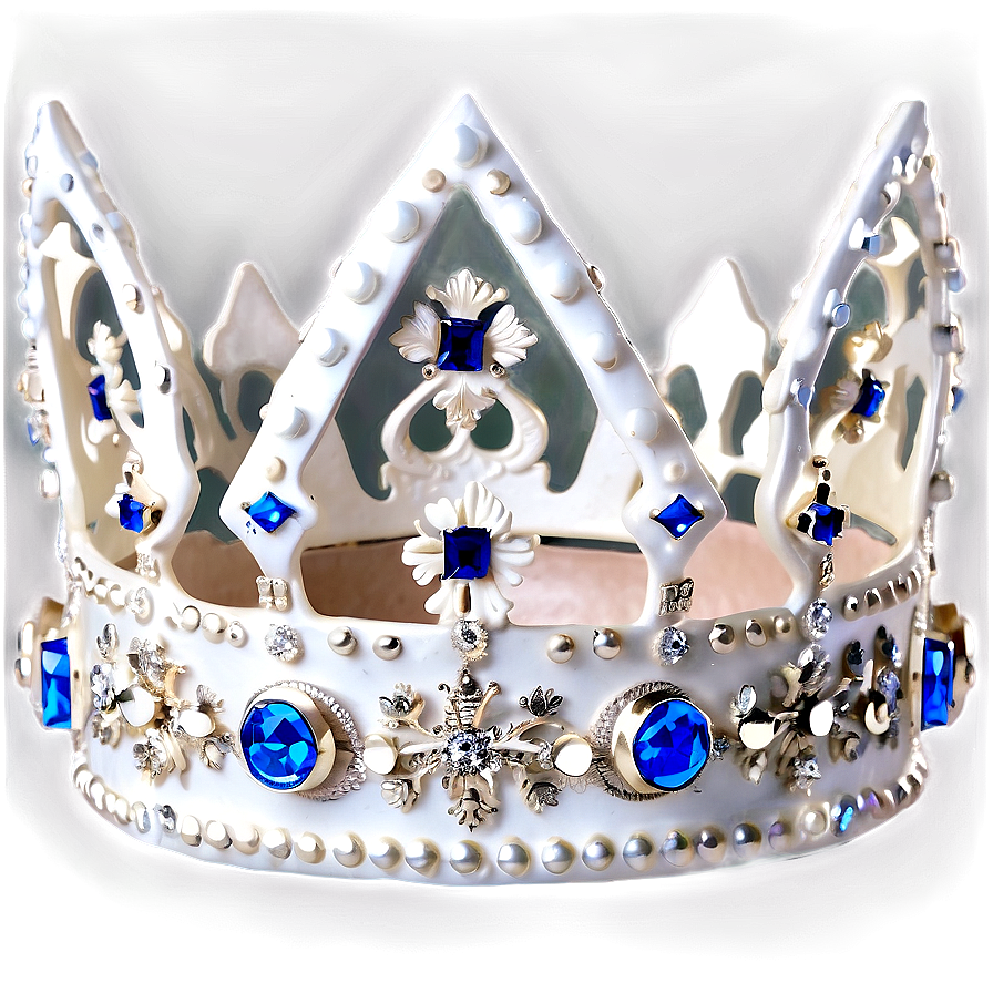White Crown For Princess Png 06252024 PNG image
