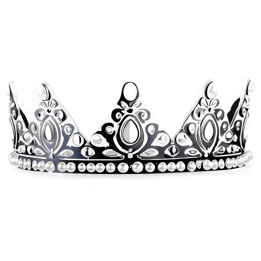 White Crown For Princess Png Irt PNG image