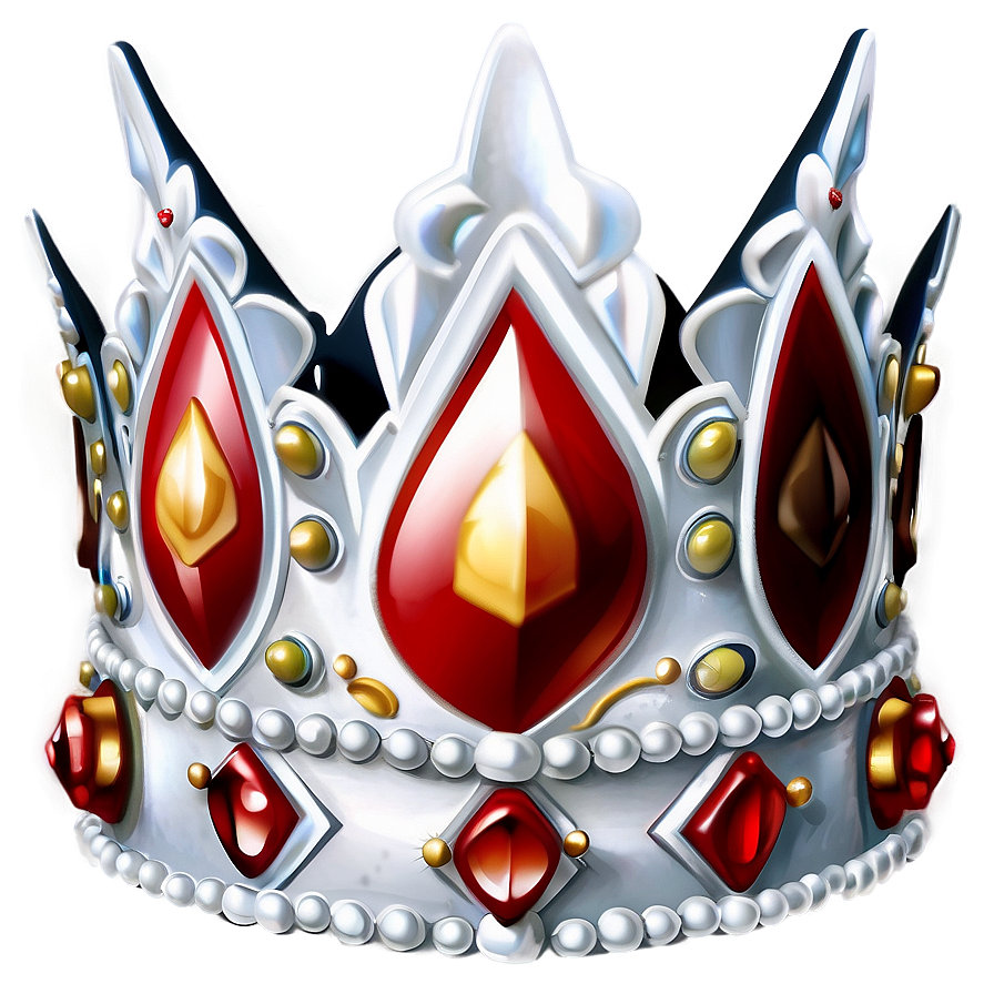 White Crown For Royalty Png 06252024 PNG image