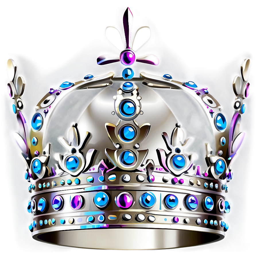 White Crown For Royalty Png 06252024 PNG image