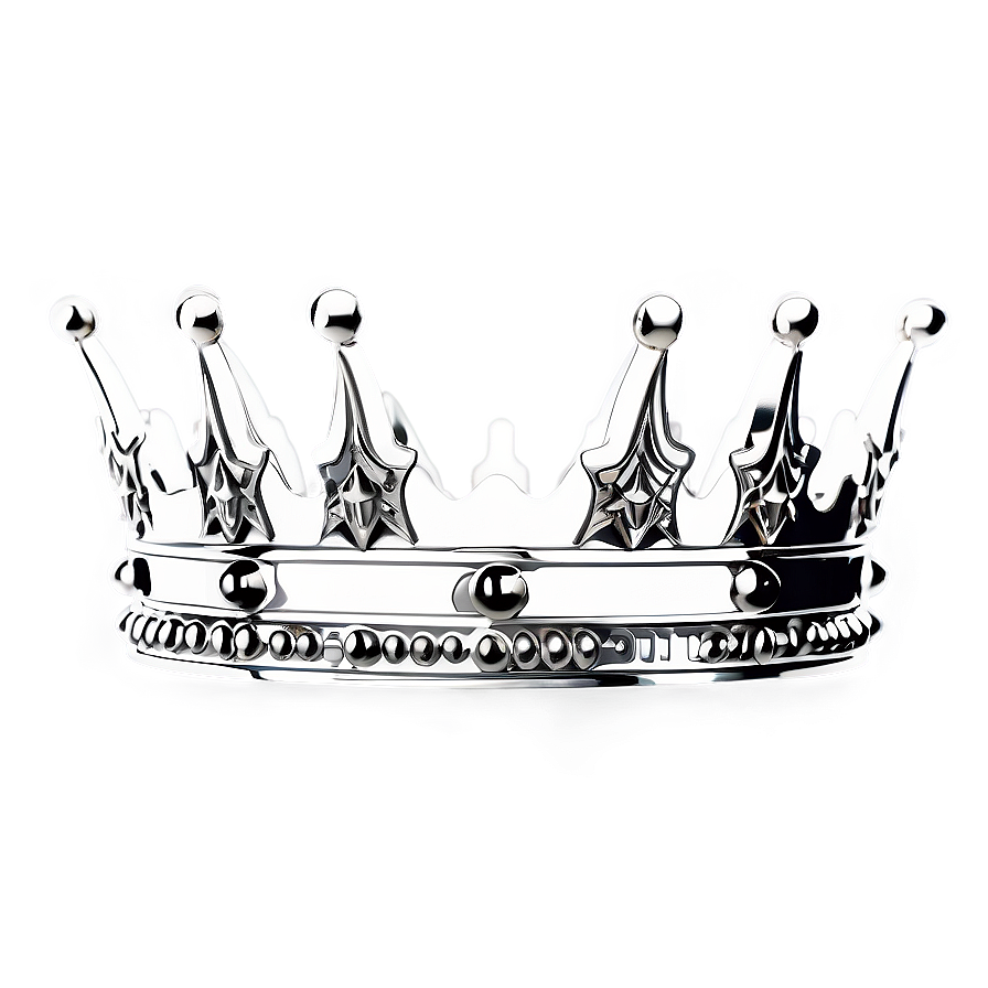 White Crown Sketch Png 19 PNG image