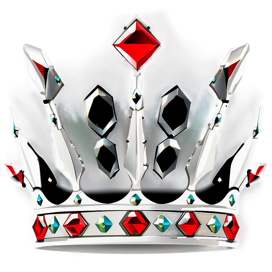 White Crown With Gems Png Iqj PNG image