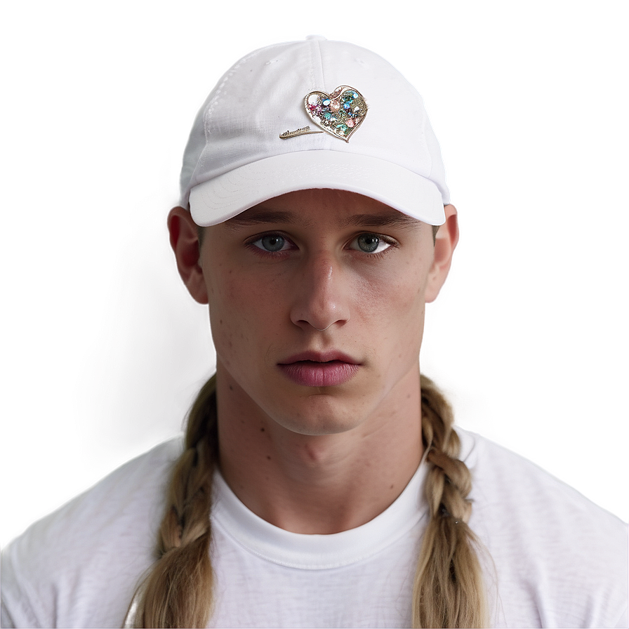 White Dad Hat Visual Png 06272024 PNG image