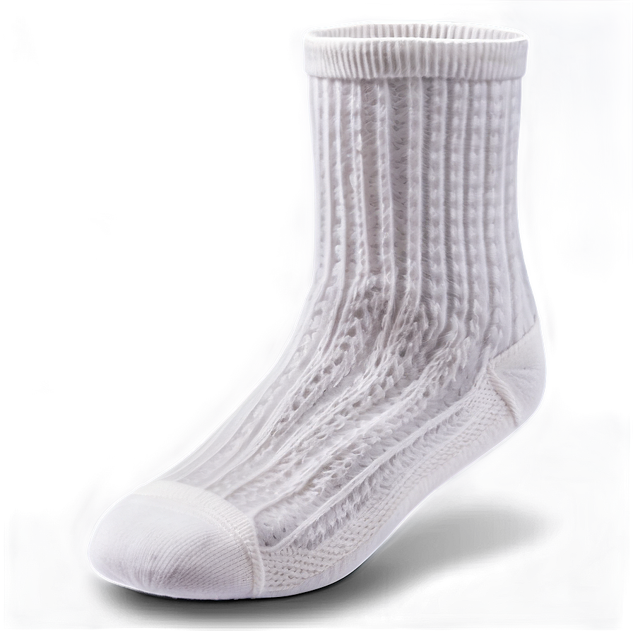 White Diabetic Socks Png Sxw33 PNG image